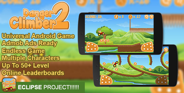 Download Danger Climber 2 + Admob + Online Leaderboard + Multiple Characters | Free Nulled Scripts