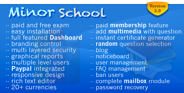Minor School MCQ v3.2