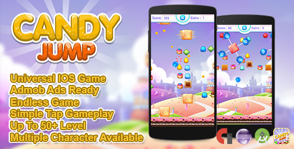 Download Candy Jump IOS XCODE Source Admob + Multiple Characters | Free Nulled Scripts