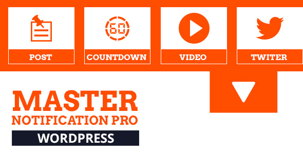 Master Notification Pro v1.0 - Responsive Notification Bar Plugin