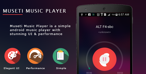 Download Museti Music Player with admob | Free Nulled Scripts