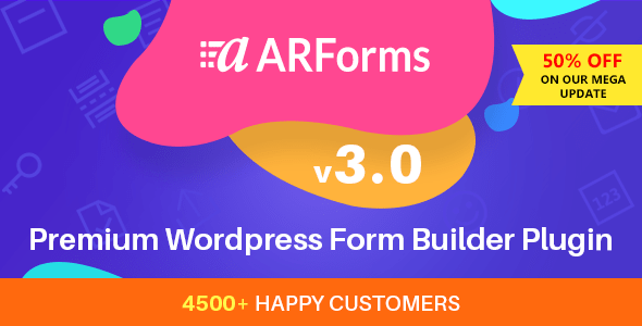 ARForms v3.0 - Wordpress Form Builder Plugin