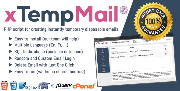 xTempMail - Temporary, Disposable Mail