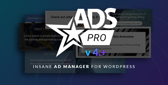 Ads Pro Plugin v4.8.7 - Multi-Purpose Advertising Manager
