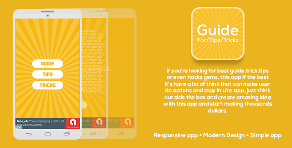 Download Best Guide For – TIPS – TRICKS – HOW TO + Admob | Free Nulled Scripts