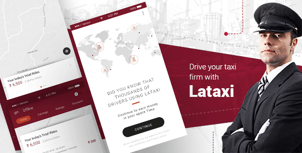 Download On Demand Taxi Booking Application Script- LaTaxi | Free Nulled Scripts