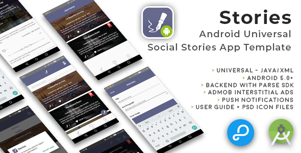 Download Stories – Android Universal Fun Social Stories App Template | Free Nulled Scripts