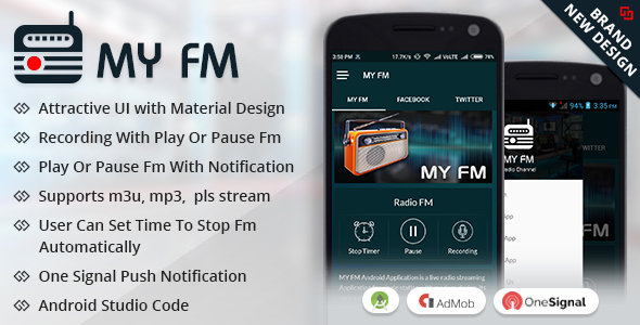 Download MY FM – Live Streaming Android App | Free Nulled Scripts