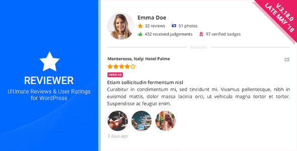 Reviewer v3.23.0 - WordPress Plugin