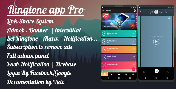 Download Ringtone App Pro – Material Design | Free Nulled Scripts