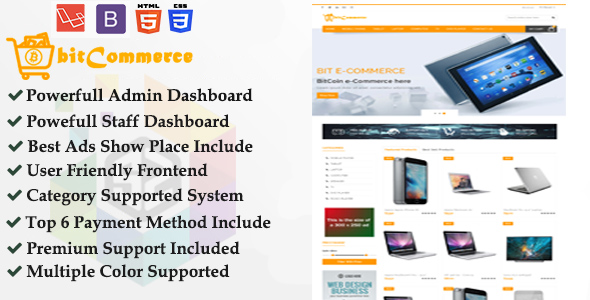 bitCommerce - BitCoin wise Electronic eCommerce Business Platform