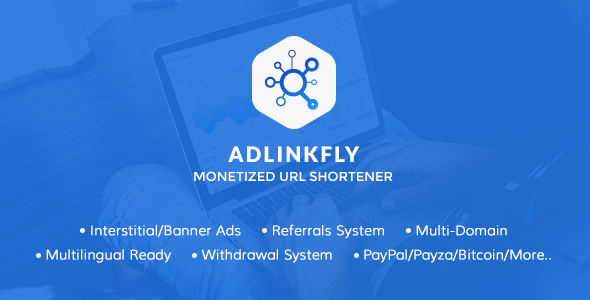 AdLinkFly v6.5.3 - Monetized URL Shortener - nulled