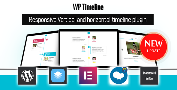 WP Timeline v3.6.5 - Responsive Vertical and Horizontal timeline plugin