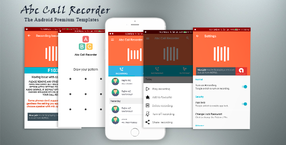 Download Abc Call Recorder v1.1 – Beautiful UI, Admob, Firebase Push Notification, Admin Panel | Free Nulled Scripts