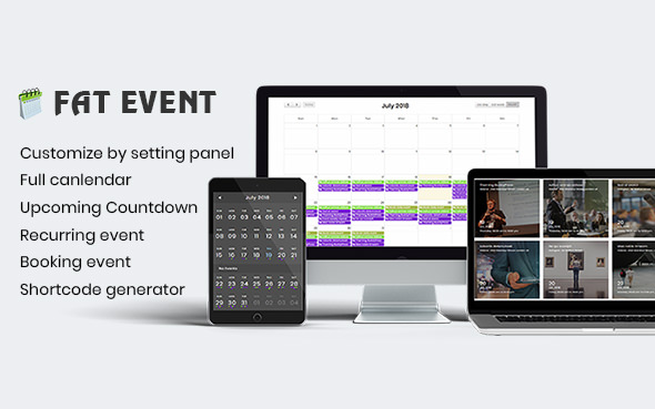 FAT Event v4.9 - WordPress Event and Calendar Booking