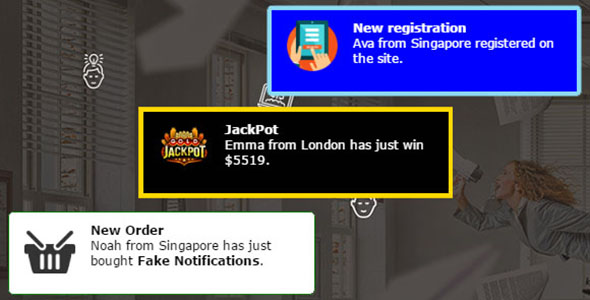 Fake Notifications for Wordpress v4.2.1 - creating effective herd effects