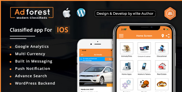 AdForest v3.5.5 - Classified Native IOS App