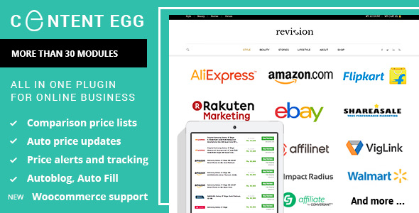 Content Egg v15.0.1 - all in one plugin for Affiliate, Price Comparison