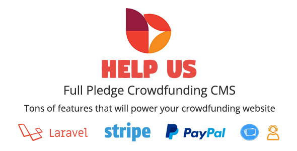 HelpUs v1.0.2 - Ultimate Crowdfunding Solution