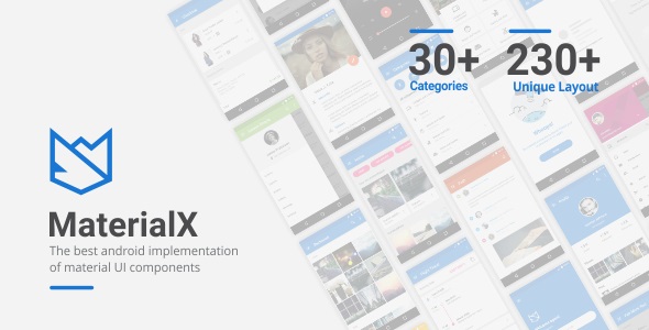 Download MaterialX v2.1 – Android Material Design UI Components | Free Nulled Scripts