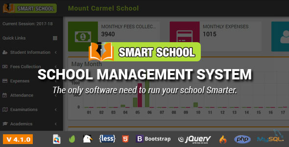 Smart School v4.1.0 - School Management System