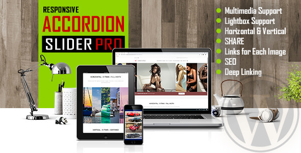 Accordion Slider PRO v1.0.2 - Responsive Image And Video Plugin