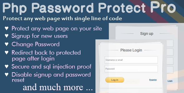 Php Password Protect Pro (Login System)