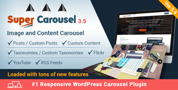 Super Carousel v3.7.8 - Responsive Wordpress Plugin