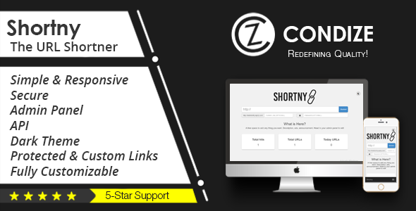 Shortny v2.0.1 - The URL Shortener