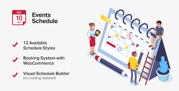 Events Schedule v2.5.16 - Events WordPress Plugin
