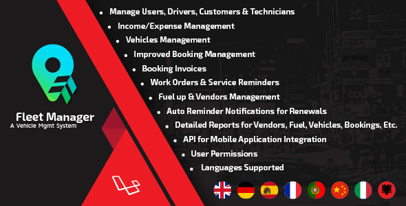 Fleet Manager v3.0 - A Vehicle Mgmt System