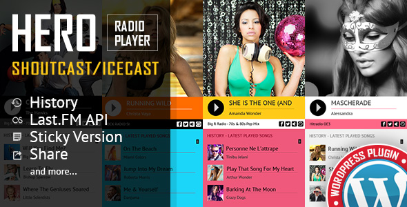 Hero v1.6.9.0 - Shoutcast and Icecast Radio Player