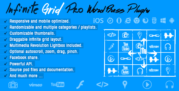 Infinite Grid Pro v3.1 - Wordpress Plugin