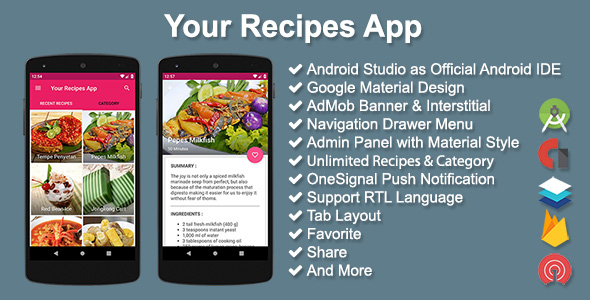 Your Recipes App v2.5.0