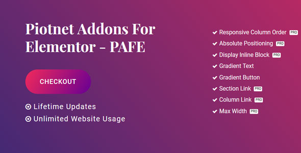 Piotnet Addons Pro For Elementor v6.3.4.6