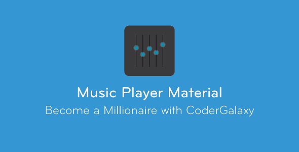 Music Player Material + Equalizer