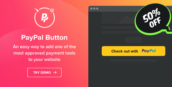 PayPal Button v1.2.0 - WordPress PayPal plugin