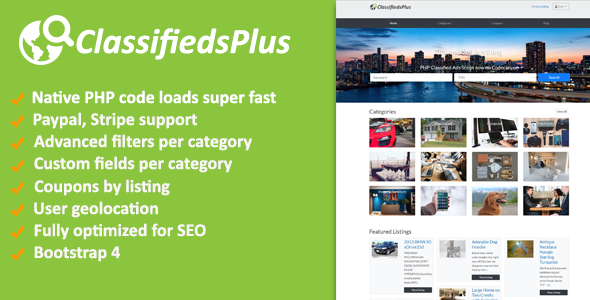 ClassifiedsPlus v1.03 - Classified Ads CMS