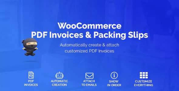 WooCommerce PDF Invoices & Packing Slips v1.4.5
