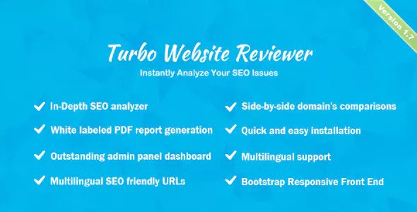 Turbo Website Reviewer v1.7 - In-depth SEO Analysis Tool