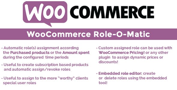 WooCommerce Role-O-Matic v6.3