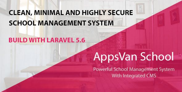 AppsVan School - School Management System With Integrated CMS