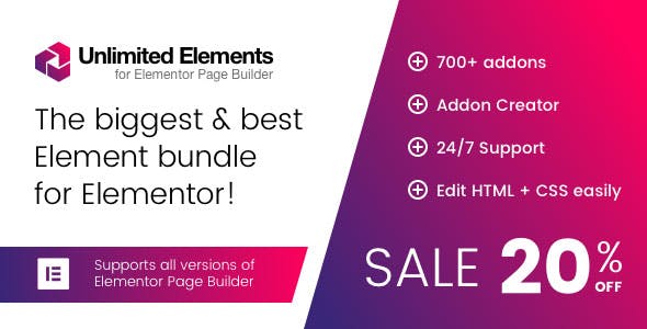 Unlimited Elements for Elementor Page Builder v1.4.71