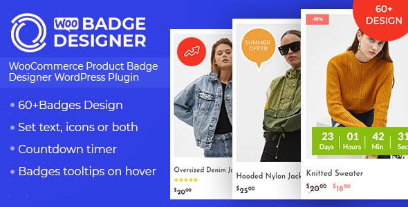 Woo Badge Designer v3.0.2 - WooCommerce Product Badge Designer WordPress Plugin