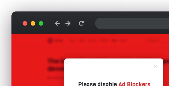 DeBlocker v1.0.1 - Anti AdBlock for WordPress