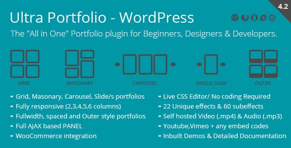 Ultra Portfolio v5.2 - WordPress