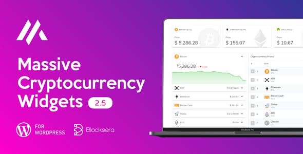 Massive Cryptocurrency Widgets v3.1.9