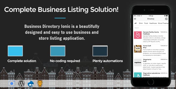 Download Business Directory Ionic 3 r16 – Full Application with Firebase and Backendless backend | Free Nulled Scripts