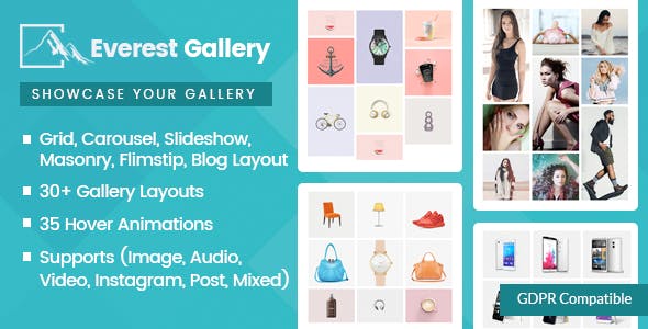 Everest Gallery v1.0.5 - Responsive WordPress Gallery Plugin