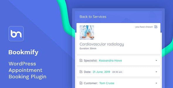 Bookmify v1.2.6 - Appointment Booking WordPress Plugin